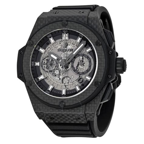 hublot king power unico carbon and red watch|Hublot King Power .